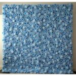 Blue Rose Floral Wall