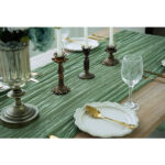 Cheese Cloth Table Runner (Sage Green)
