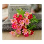 Daisy Flower Pink and Red (5 Forks)