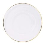 Gold Rim Charger Plate (30cm)