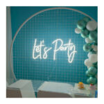 Neon Sign (Lets Party)
