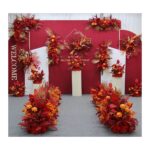 Wedding Flower Arrangement (Red)