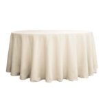 Round Linen (Beige)